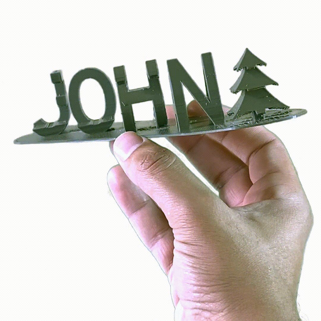 Dual Name Illusion 3D