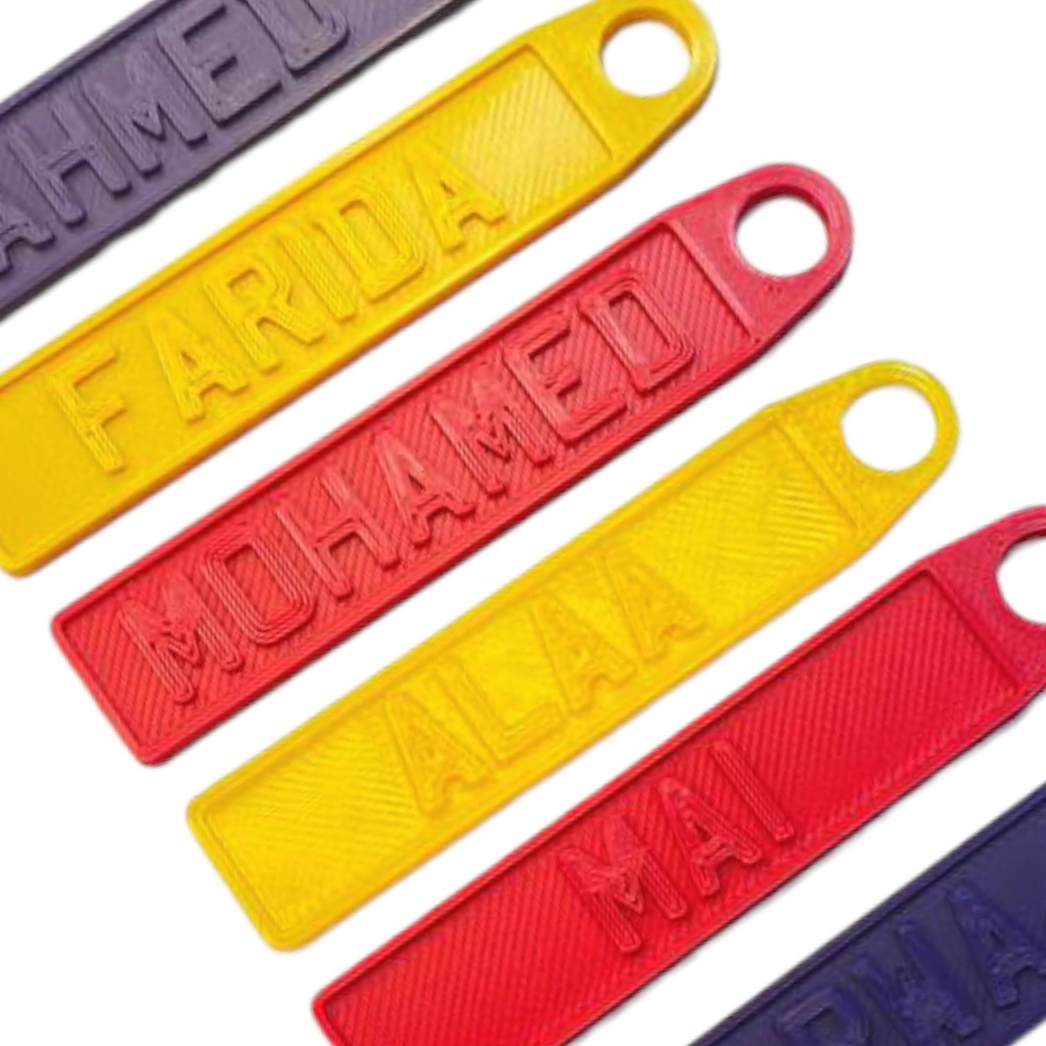 Customized Key Chain with Name and Message - Image 4