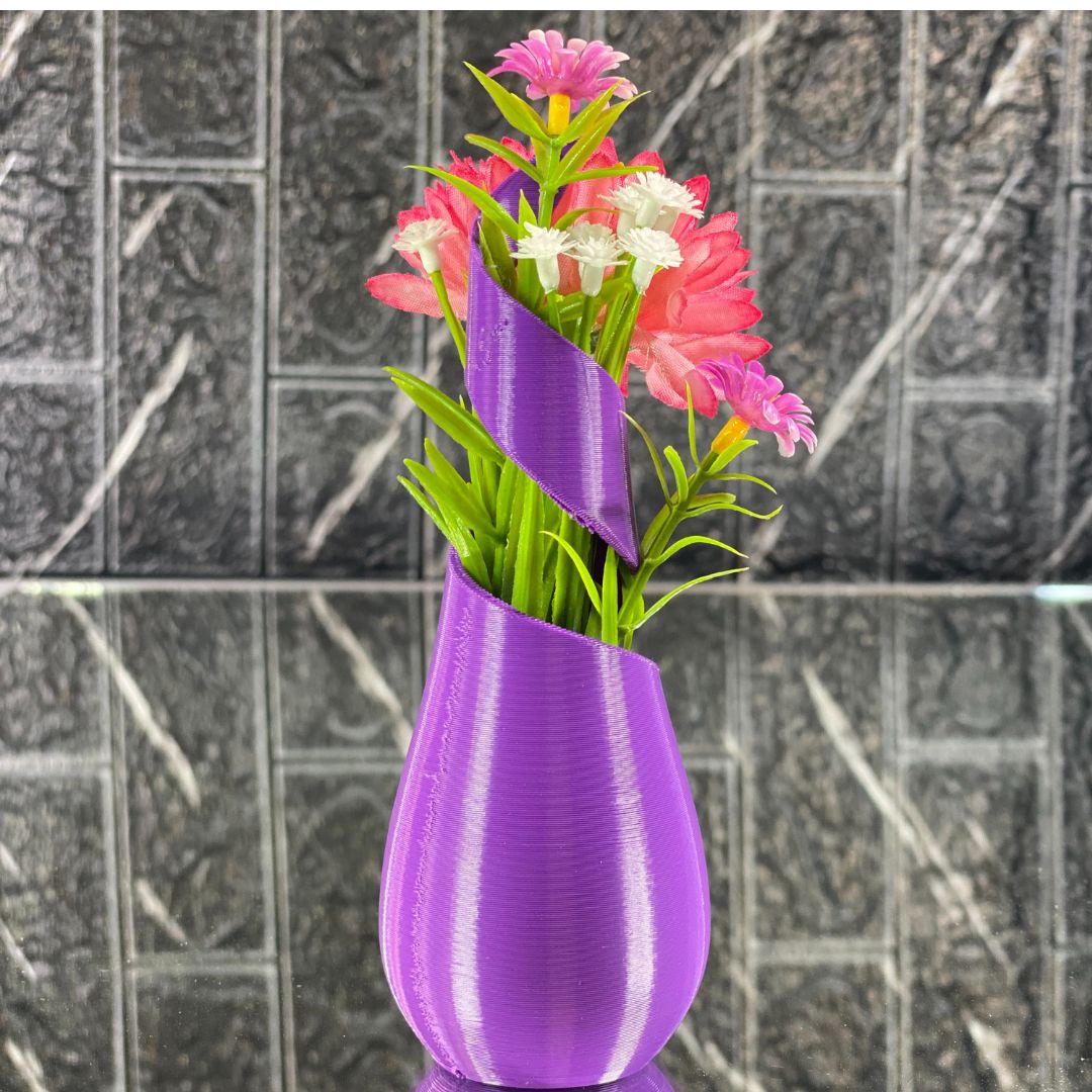 Nice Shaped Spiral Vase for home decoration - 3D Printed - Image 2